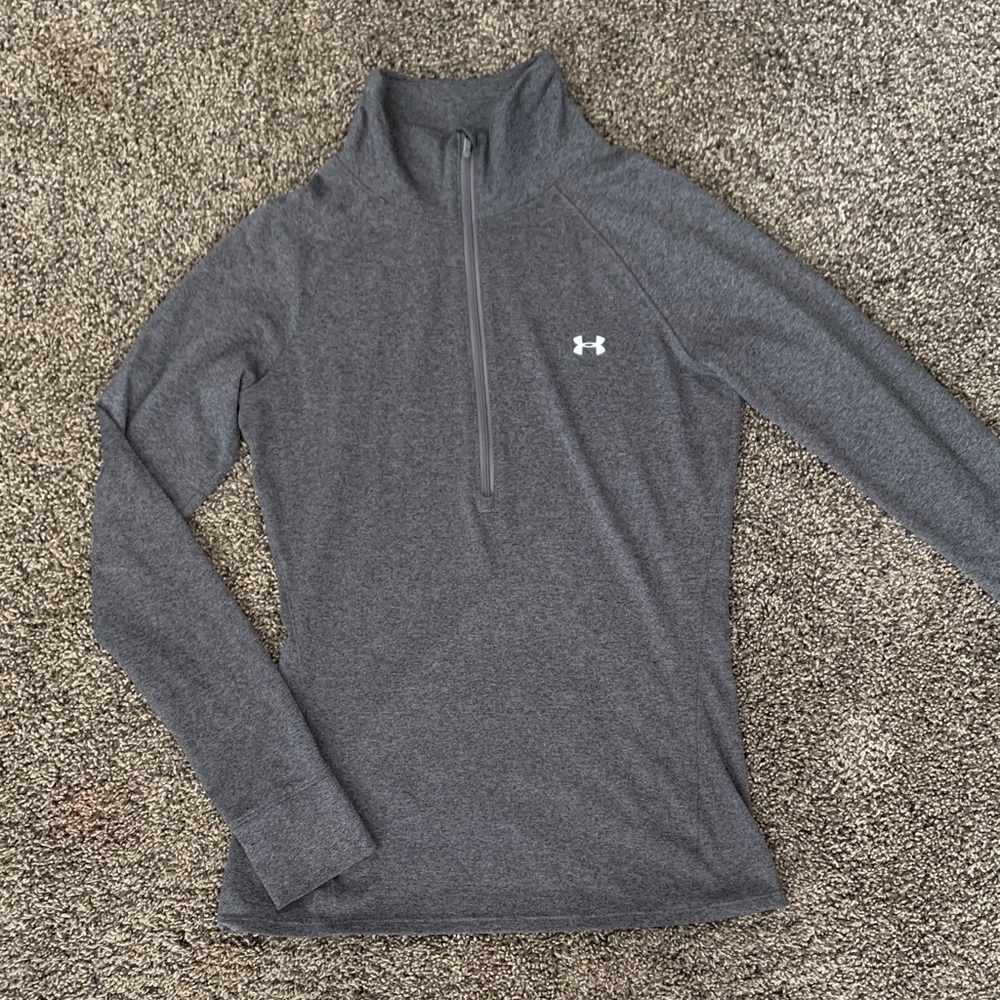Under Armour Charcoal Long Sleeve Pullover